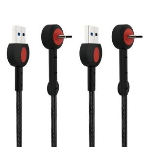 Bán buôn cáp USB điện thoại di động 90 độ loại C