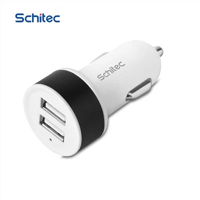 Bộ sạc điện thoại di động mini 2 cổng loại C USB trên ô tô