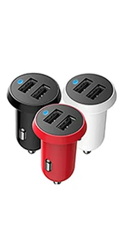 Bộ sạc xe hơi USB cổng kép 10w thương hiệu OEM